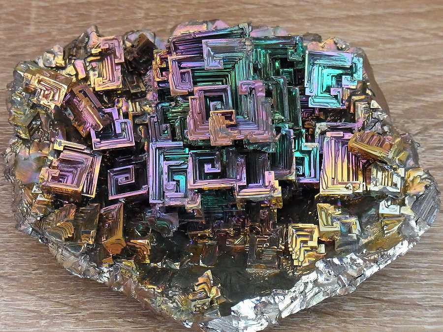 Bismut-Kristall Bismut-Kristall