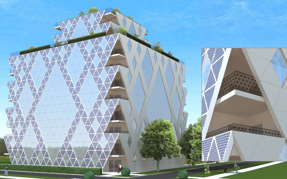 Rhomboid Fractal Tower